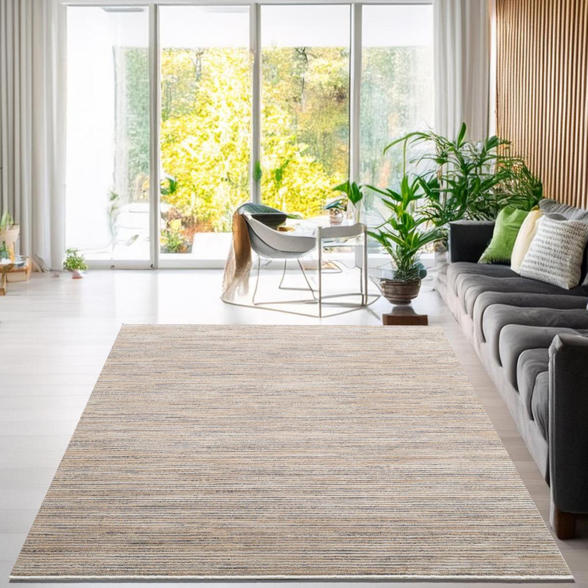 FLACHWEBETEPPICH Corduletta 80x150 cm - Beige, Textil (80/150cm) - Gino Falcone