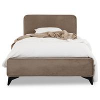 POLSTERBETT LAVORO 90x200 cm greige - Greige, Textil (90/200cm) - IDIMEX