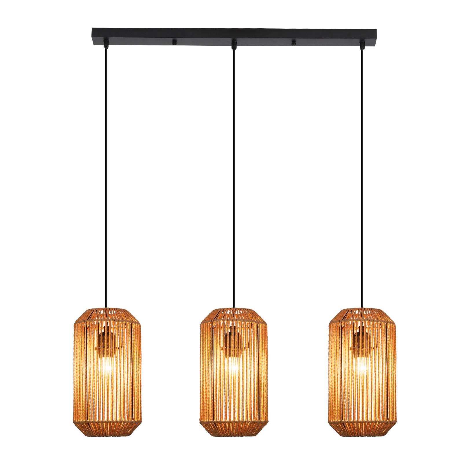 PENDELLEUCHTE Sebastian 71/16/150 cm - Braun, Metall (71/16/150cm) - ZMH