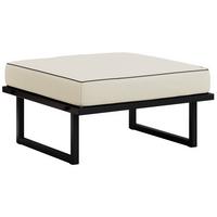 SITZHOCKER Elba - Beige - Beige, Textil (78/42/78cm) - MKS
