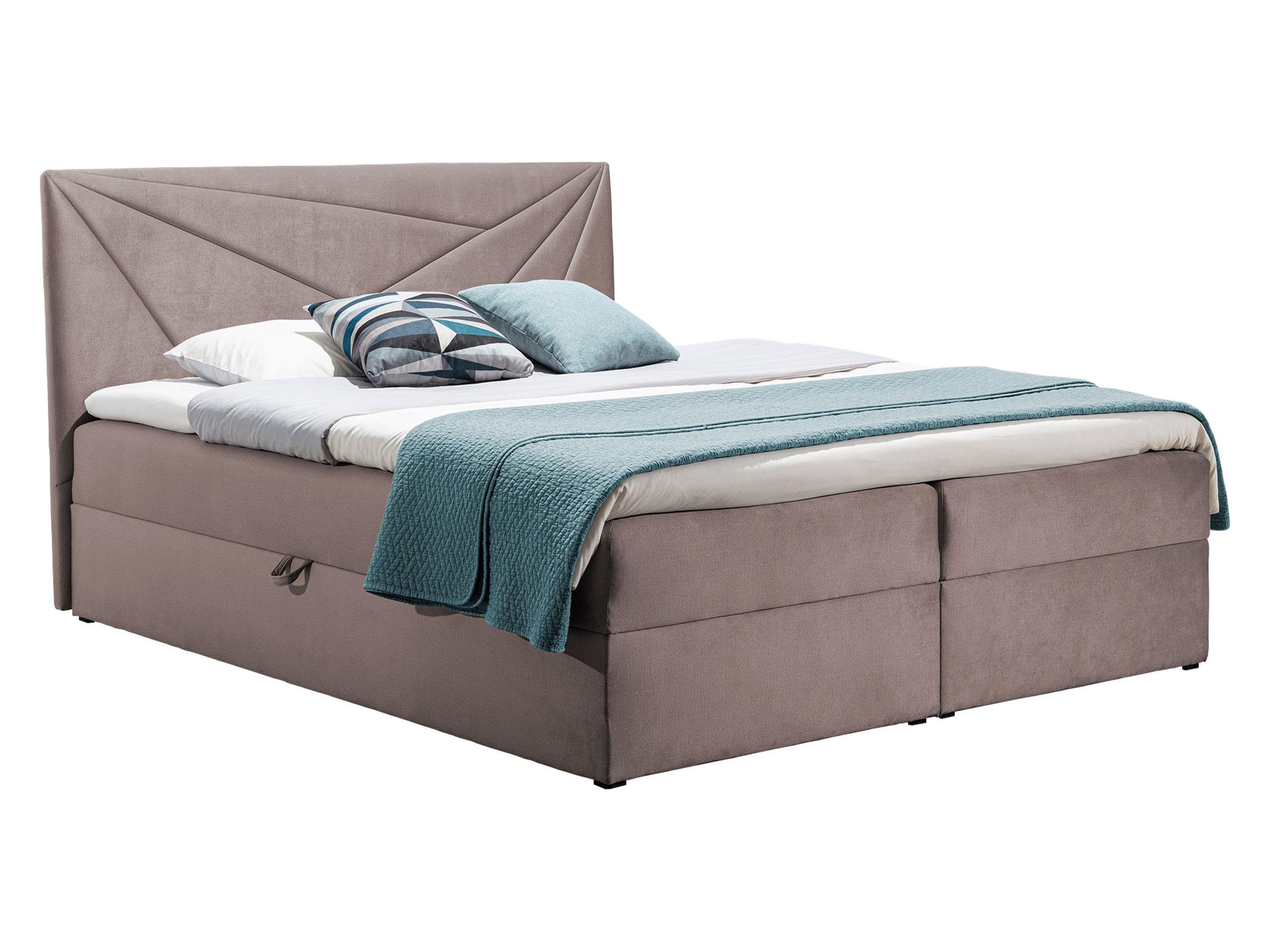 BOXBETT Top 5 - H3 - Rosa, Holz (160/200cm) - MIRJAN24