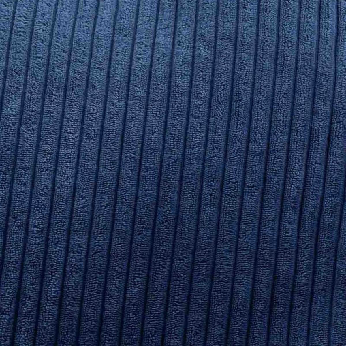 SITZSACK Klassisch Sessel aus Cord 2-tlg. - Blau, Textil (85/50/85cm) - icon