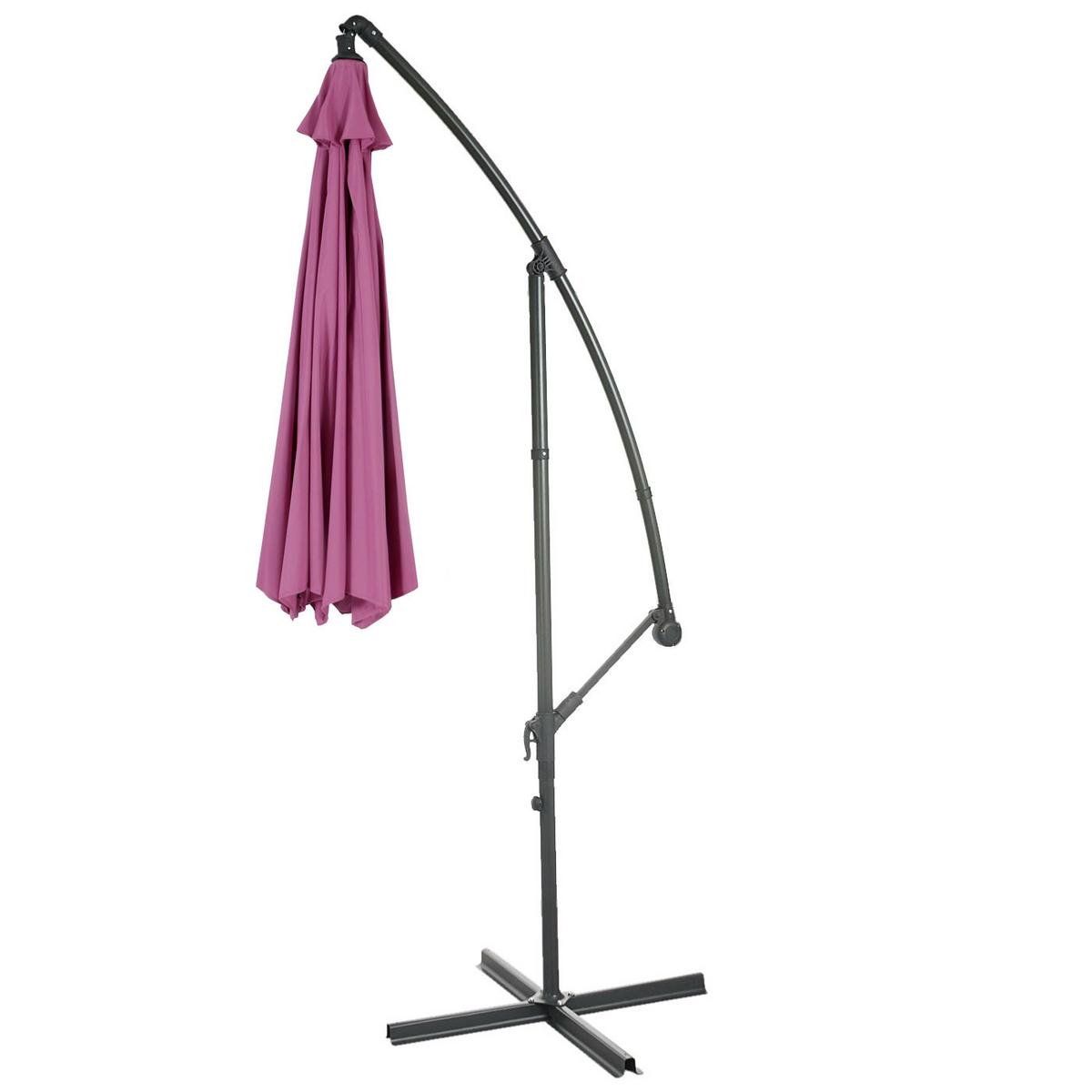 AMPELSCHIRM Violett - Violett, Textil (360/295cm) - MCW