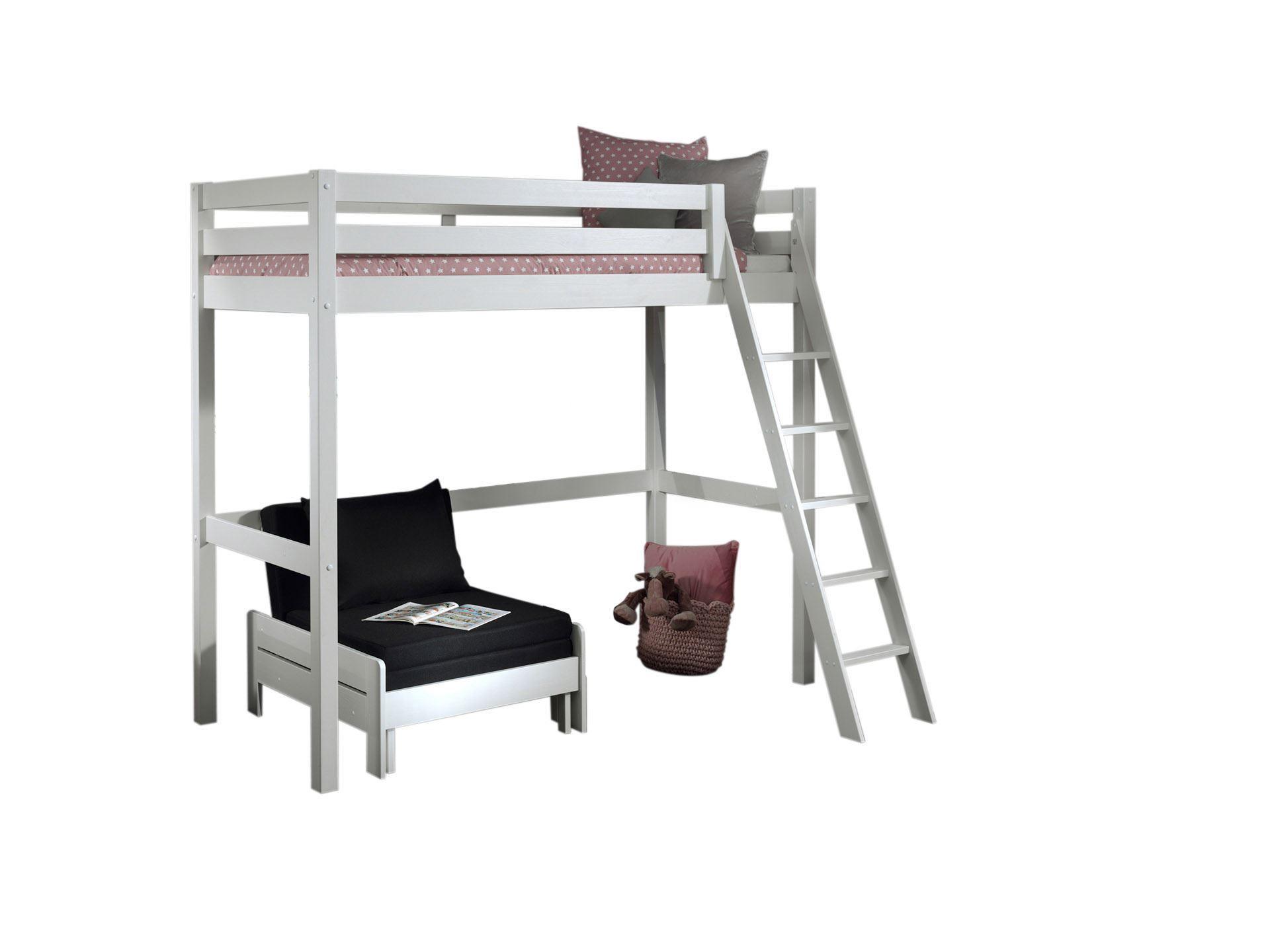 HOCHBETT Karolina 209x190x165 aus Massivholz in Weiß - Weiß, Holz (90/200cm) - 58aufmkessel