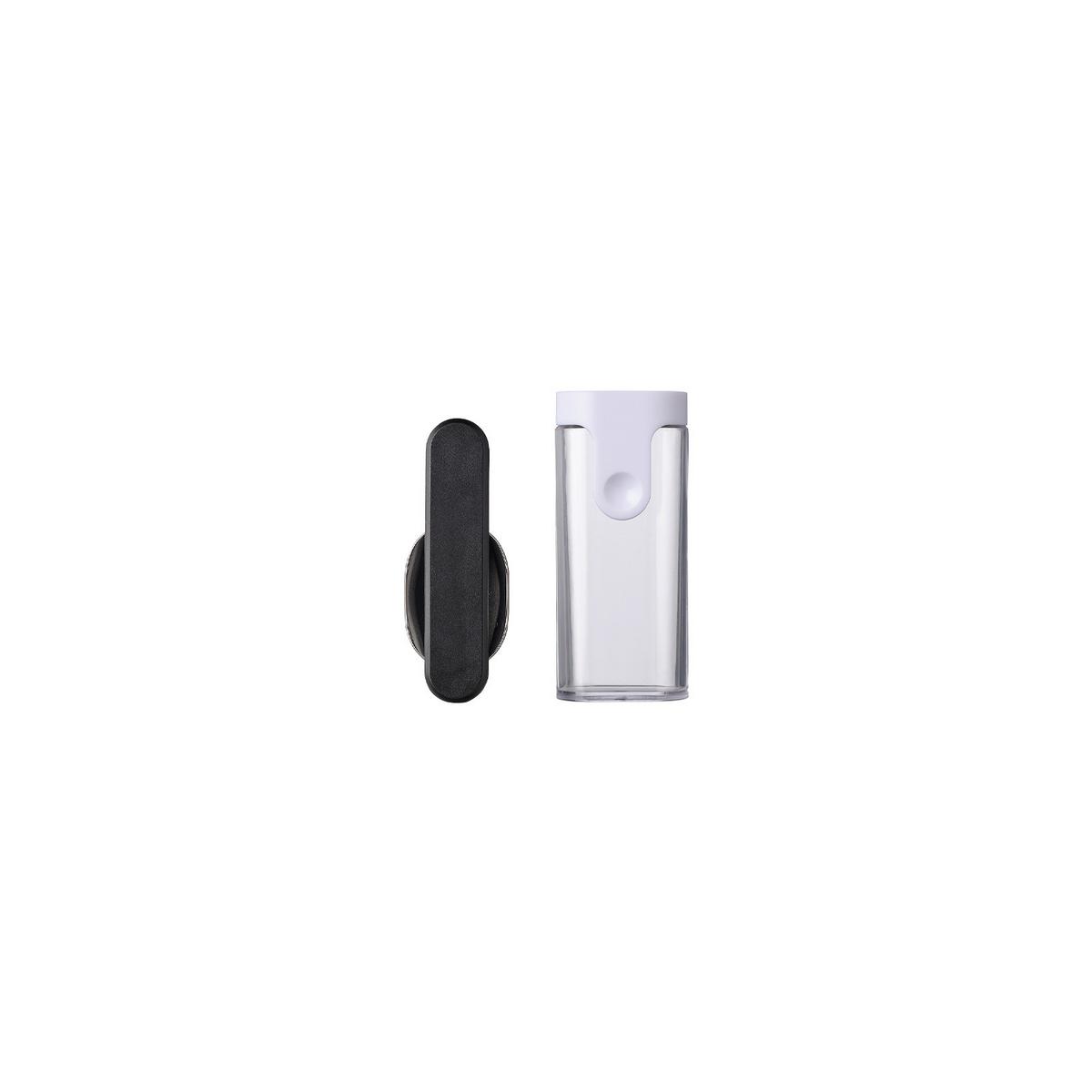 FALTBARER LÖFFEL Ellipse Nordic Black - Schwarz, Kunststoff/Metall - Mepal