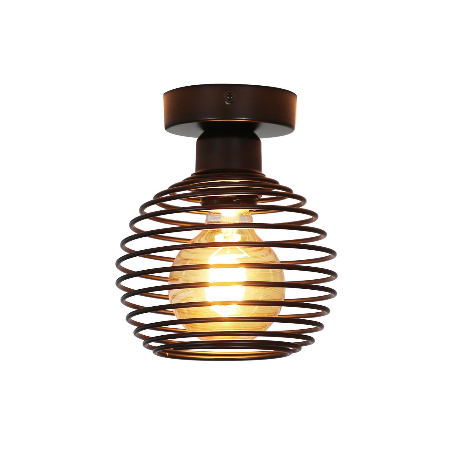 LED-DECKENLEUCHTE Theodor 16/16/16 cm - Schwarz, Metall (16/16/16cm) - Nettlife