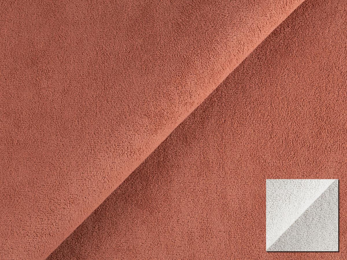 KINDERSOFA Vero im modernen und abgerundeten Design mit Schlaffunktion und Bettkasten aus Rosa Plüschstoff mit hellgrauer Paspel - Hellgrau/Schwarz, Holz/Kunststoff (210/90/98cm) - S-Style Möbel