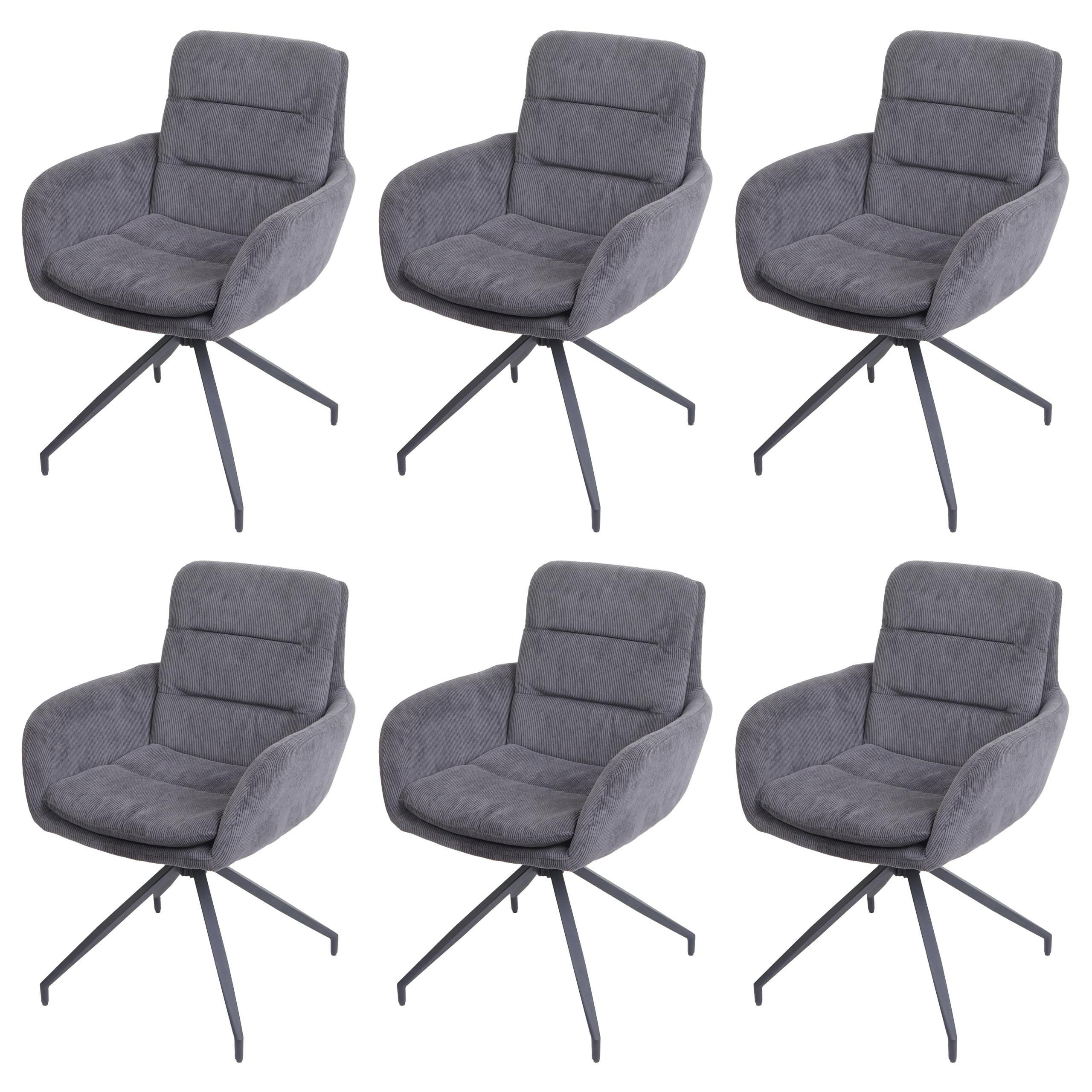 ESSZIMMERSTUHL Grau - Grau, Textil (60/89/54cm) - MCW