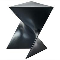 BEISTELLTISCH Schwarz Pecos - Schwarz, Kunststoff (40/40/44cm) - Beliani