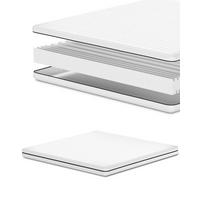 MATRATZE 180x200 H2 H3 Wendematratze - 15cm Höhe - 7-Zonen Kaltschaummatratze - waschbarer Bezug - Weiß, Textil (180/200cm) - Mister Sandman