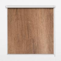 INNENROLLO - Fensterrollo - Rollo - 110x140 cm - Holz - Braun, Kunststoff (110/140/0.5cm) - TULUP