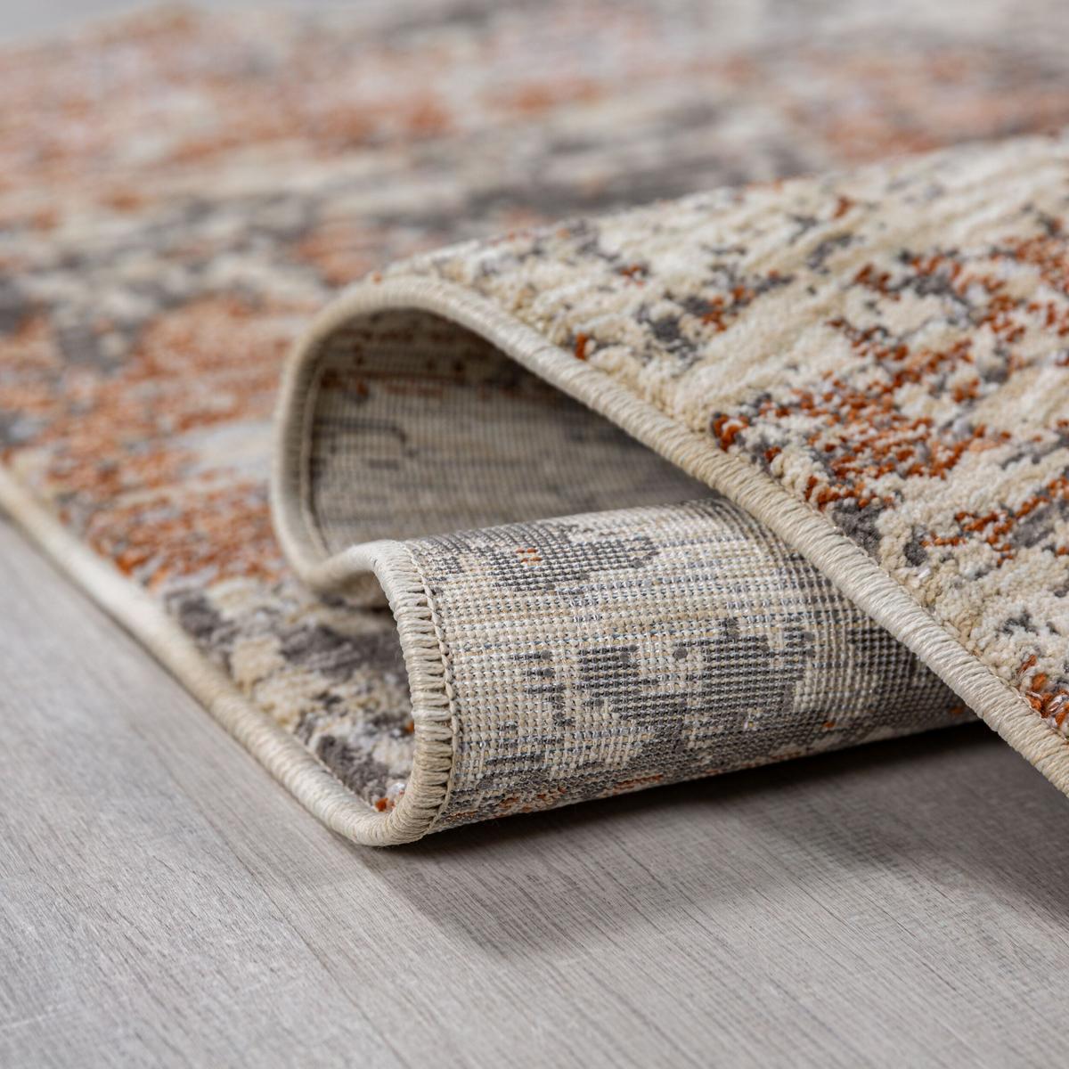 TEPPICH ADUR, abstrakt, Erdtöne, 160 x 230 cm - Braun, Textil (230/160cm) - KADIMA DESIGN