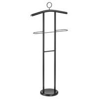 HERRENDIENER GÜNTHER schwarz - Schwarz, Metall (48/110/22cm) - CARO-Möbel