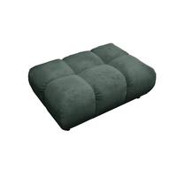 HOCKERBANK VIVIEN Smaragdgrün Cord - Smaragdgrün, Textil (108/41/73cm) - KAWOLA