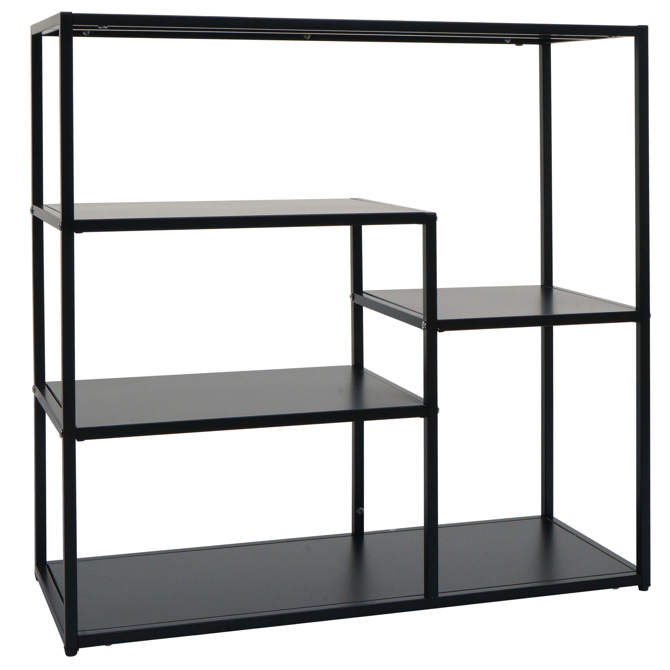 REGAL Schwarz - Schwarz, Metall (80/80/30cm) - MCW