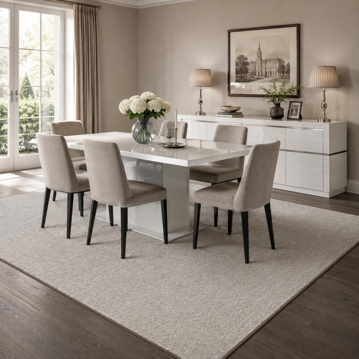 FEINSCHLINGEN VELOUR TEPPICH STRONG - Taupe, Textil (200/300cm) - Snapstyle