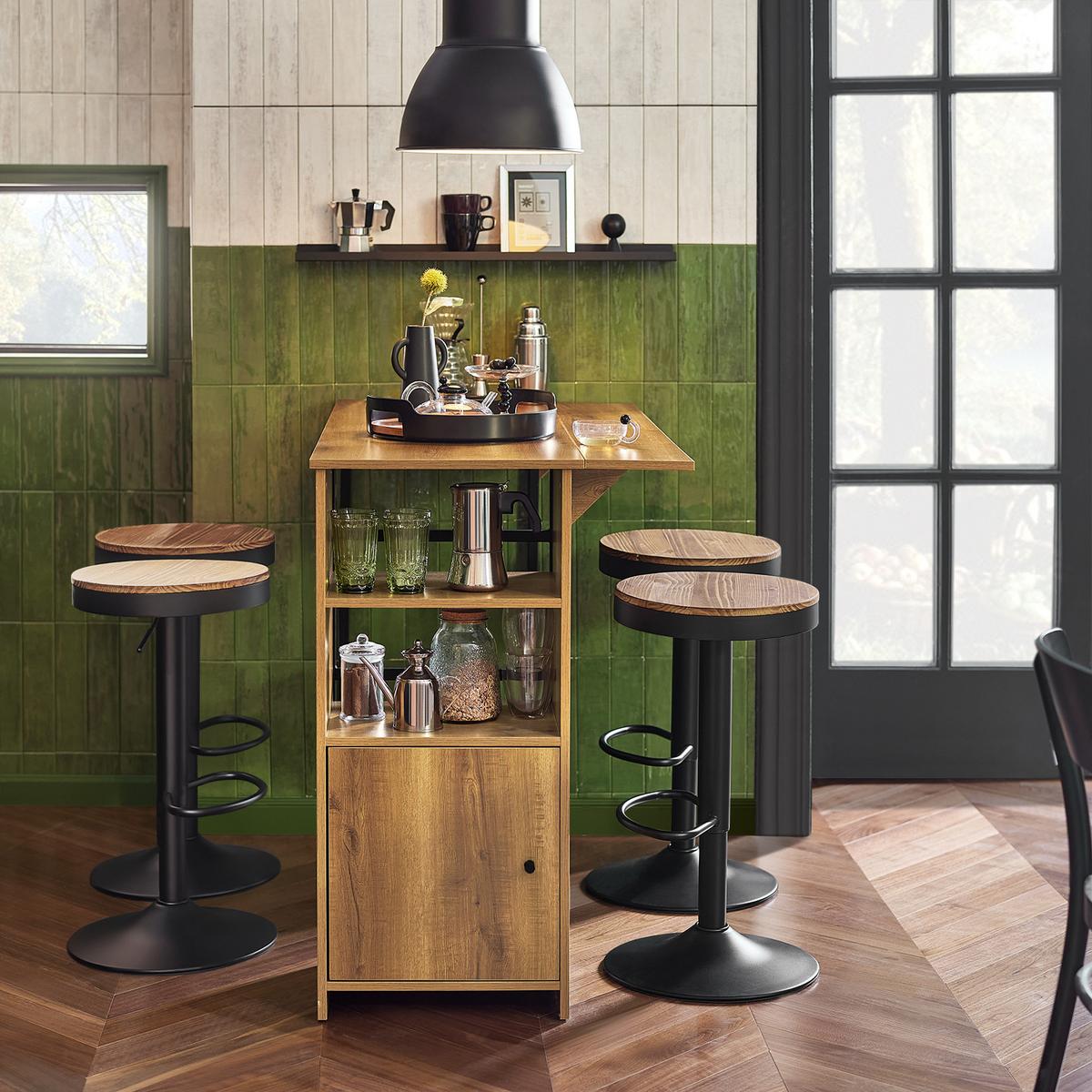 BARTISCH Vintage - Braun, Holzwerkstoff/Metall (63/120/95cm) - SoBuy