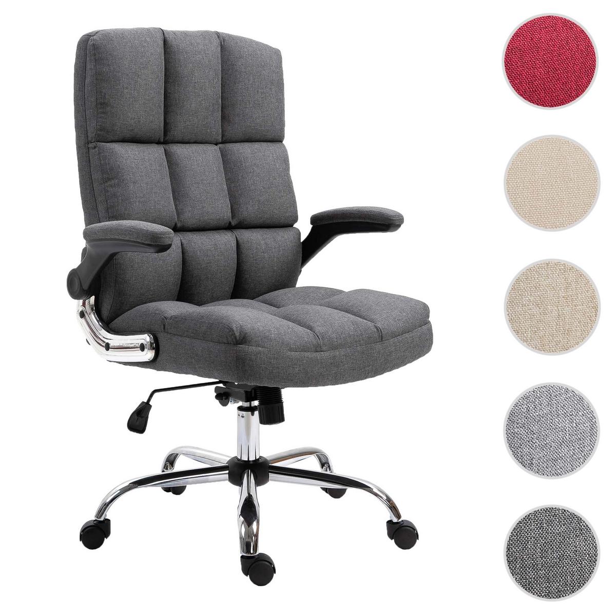 BÜROSTUHL Grau - Grau, Textil (73/120/72cm) - MCW
