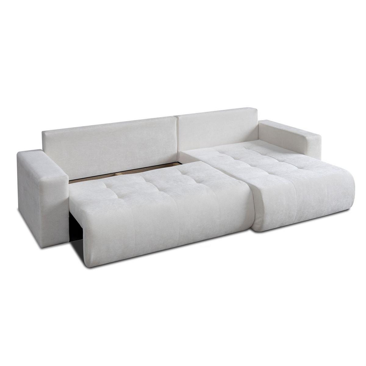 ECKSOFA CLOUD II XL mit Schlaffunktion Vibe 03 - Beige, Textil (280/152cm) - Lookway