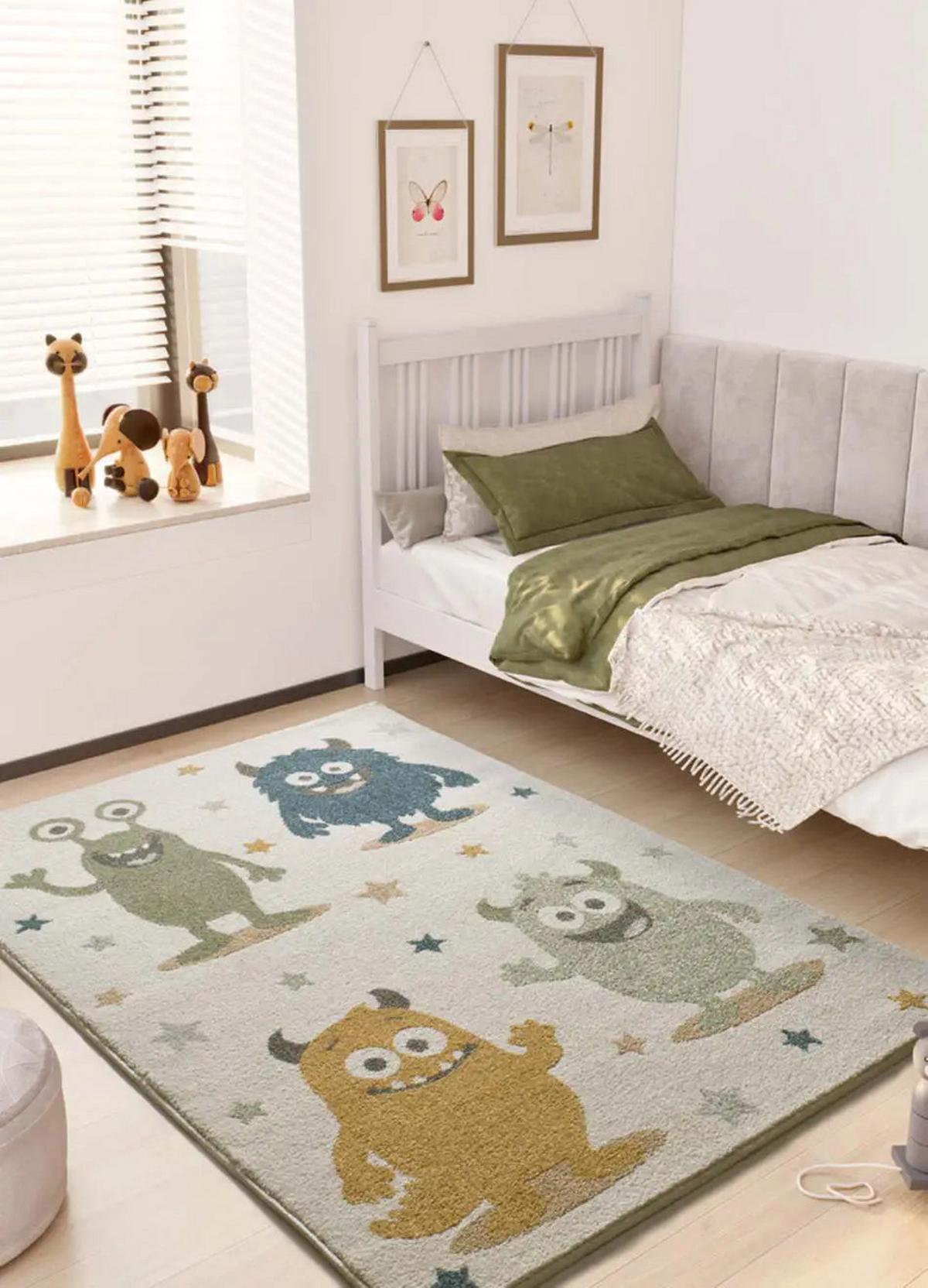 KINDERTEPPICH Mehrfarbig Beats 120/170 cm - Multicolor, Textil (120/170cm) - Atticgo