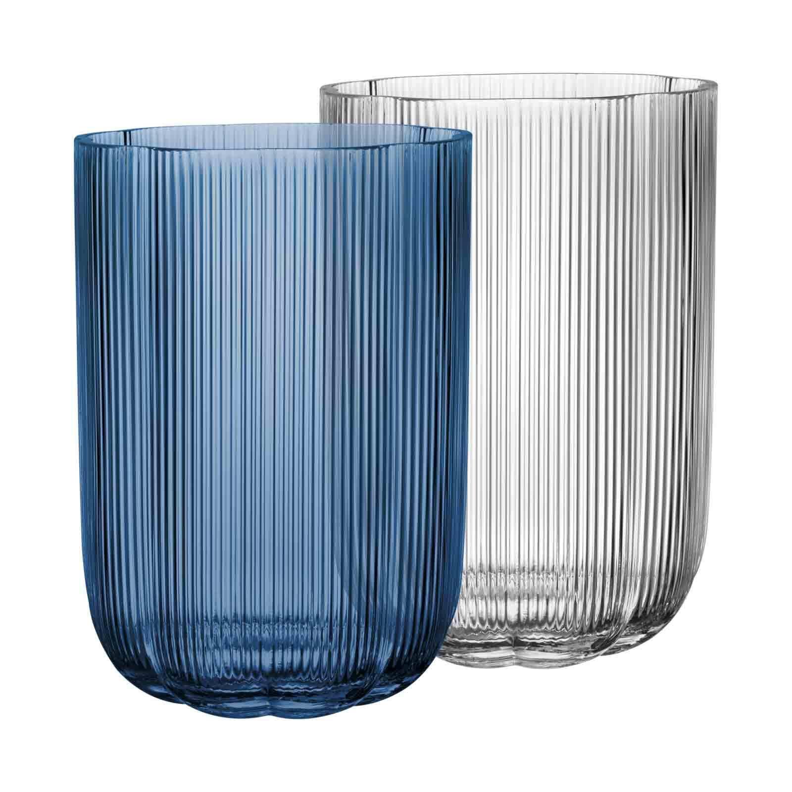 VASEN Fleur bunt 22,5 cm 2er Set - Multicolor, Glas (16/22.5cm) - Villeroy & Boch