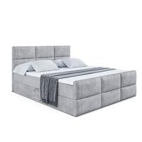 BOXBETT OHIO-Z - 140x200 cm - H4 - Hellgrau - Hellgrau, Holzwerkstoff (140/200cm) - ALTDECOR