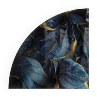 GLASPLATTE für Kamin 100x100 cm - Dunkelblau, Glas (100/100/0.4cm) - TULUP