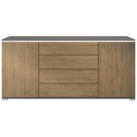 SIDEBOARD Faro Eiche Evoke - Eiche San Remo, Holzwerkstoff (166.5/75.5/35cm) - Vladon