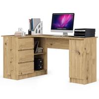 SCHREIBTISCH Eiche Artisan 77/155/85 - Eiche Artisan, Holzwerkstoff (85/155/77cm) - RAUMHIRSCH FURNITURE