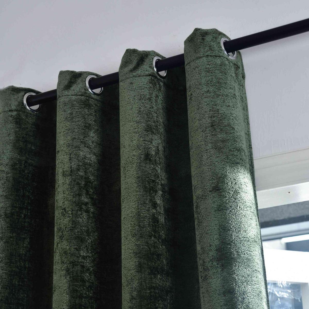 VORHANG NÜRNBERG HxB 245x135 cm Grün - Grün, Textil (135/245/245cm) - Gardinenbox