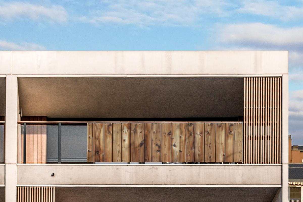 BALKON-SICHTSCHUTZ Holz - Regale - Braun Witterungsbeständig 300x75 cm - Buchefarben, Kunststoff (300/75cm) - MuchoWow