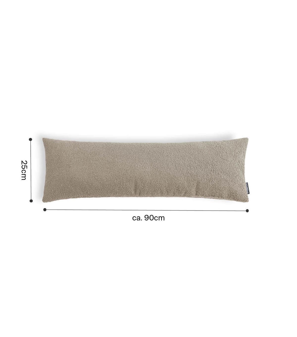 SOFAKISSEN Line - Braun, Textil (25/87cm) - Mokebo