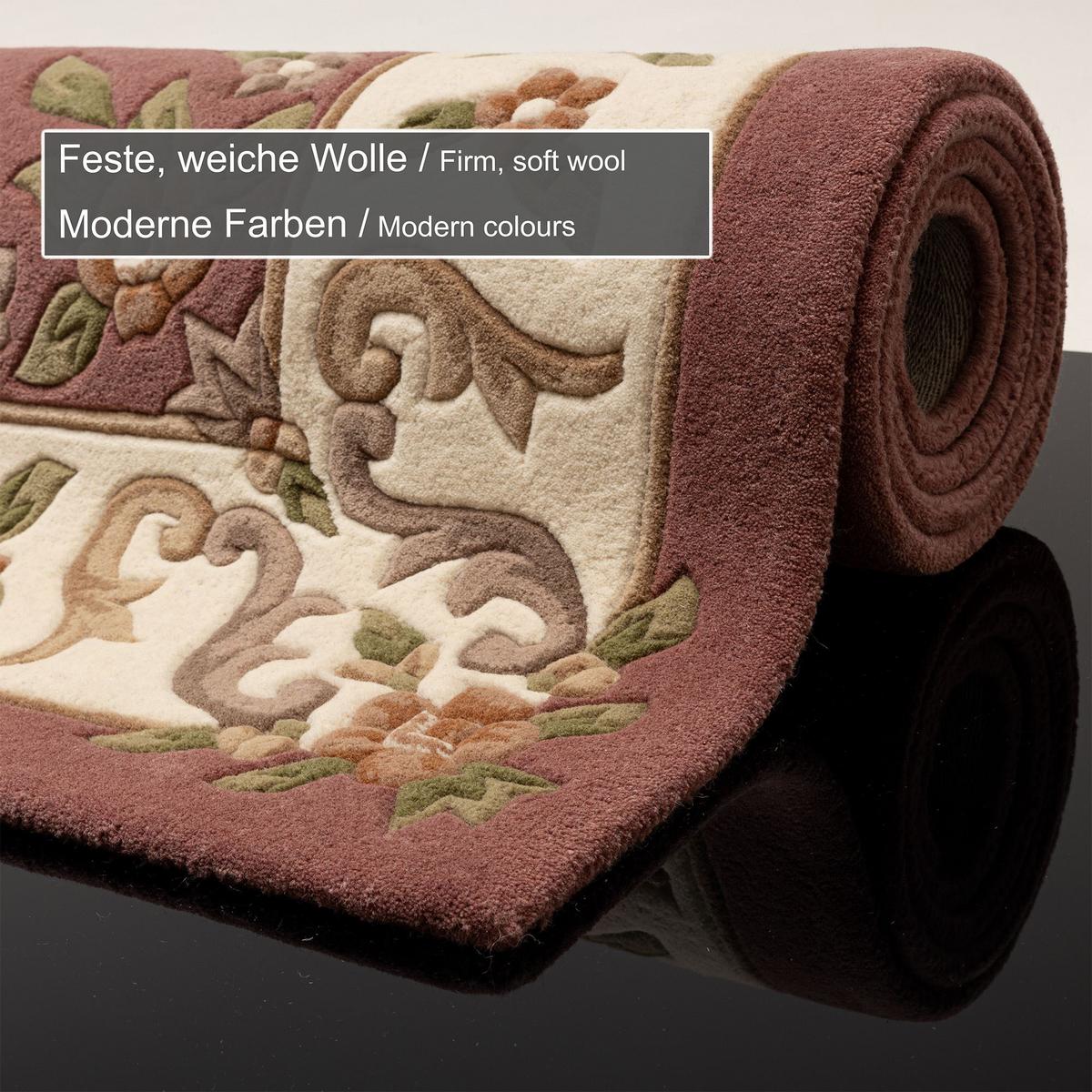 HANDTUFTTEPPICH Bloomingville 170x240 cm - Rosa, Textil (170/240cm) - THEKO
