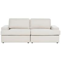 3-SITZER-SOFA hellbeige Alla - Beige, Textil (208/86/112cm) - Beliani