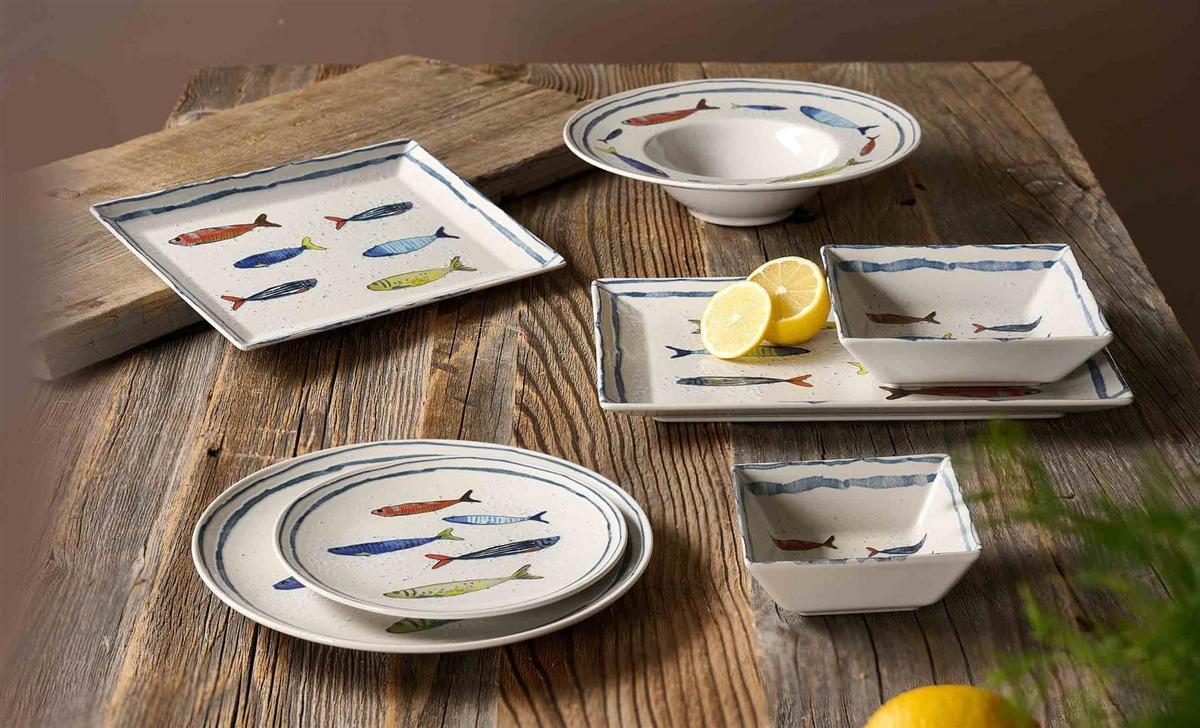 SPEISETELLER Maro bunt ø 26 cm 6er Set - Multicolor, Keramik (26cm) - Ritzenhoff Breker