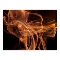VLIESTAPETE 300/231 cm - Schwarz/Orange, Textil (300/1cm) - KUNSTLOFT