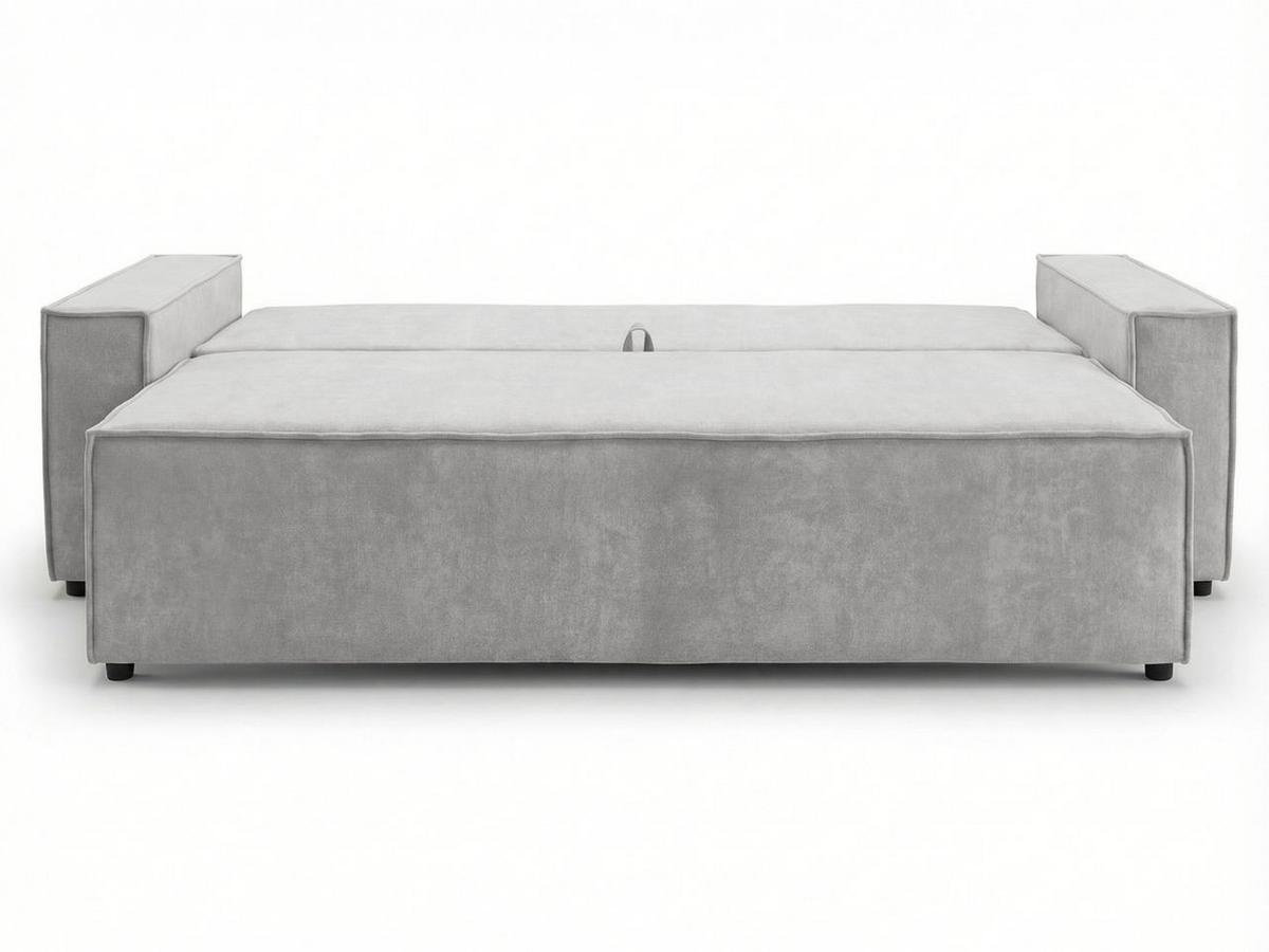 SOFA 230/90/70 Hellgrau Sivra - Hellgrau, Kunststoff/Textil (230/70/90cm) - Graingold