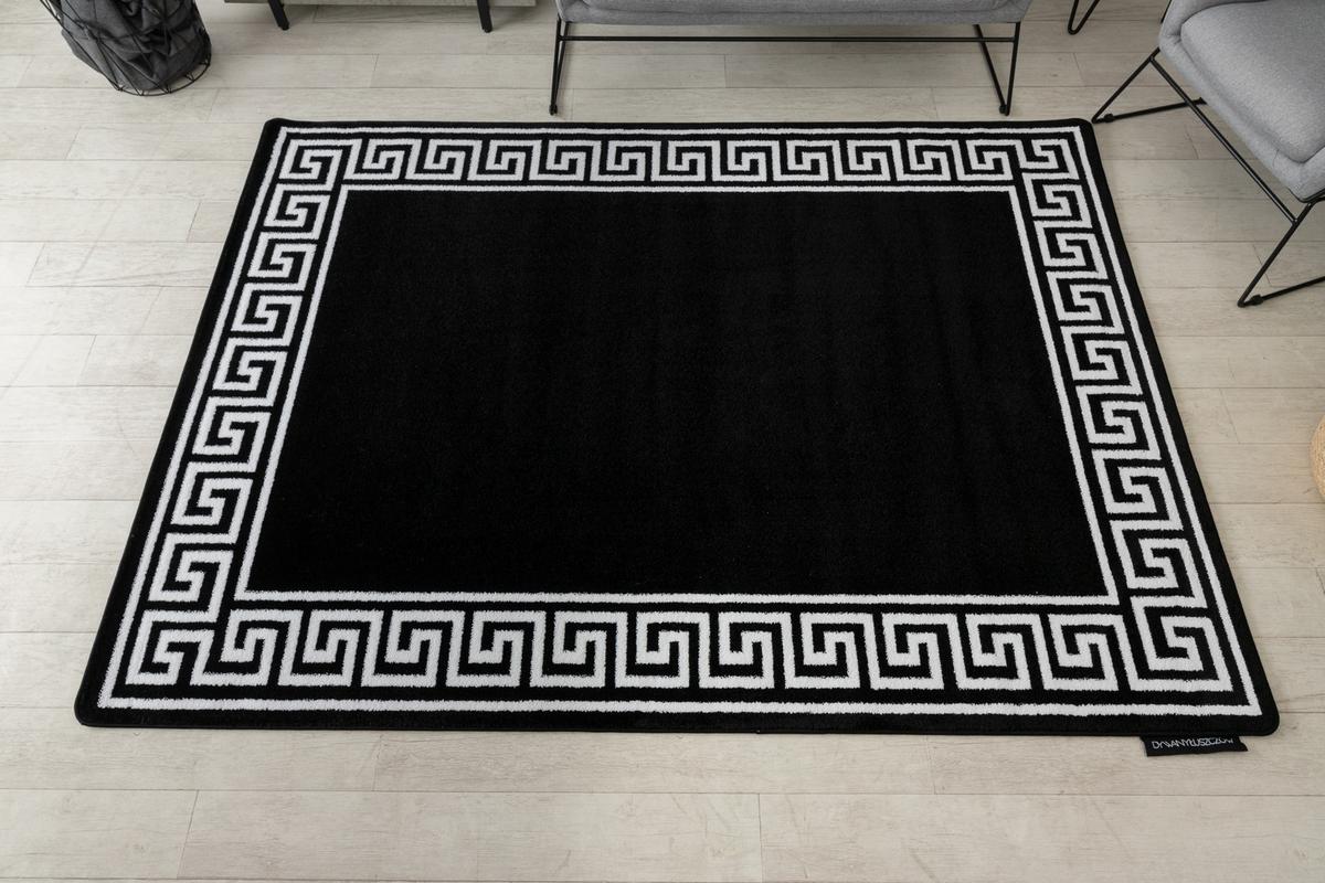 TEPPICH Hampton 80/150 cm - Schwarz, Textil (80/150cm) - rugsX