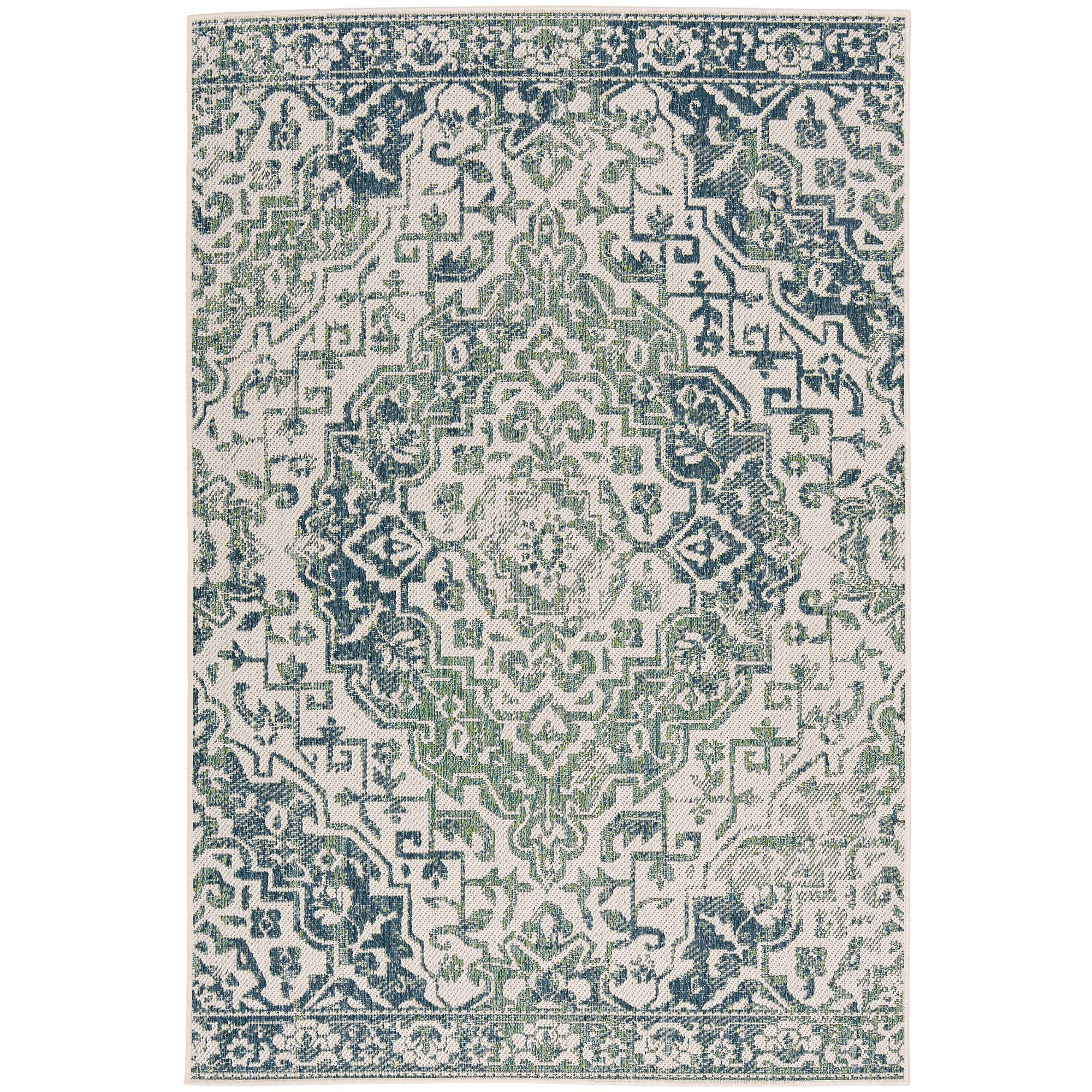 IN- UND OUTDOOR TEPPICH CARPETTO - Mintgrün, Textil (200/285cm) - Pergamon