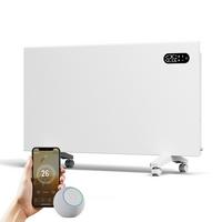 KONVEKTOR-HEIZKÖRPER mobil 2000W - Weiß, Kunststoff (83.5/45/8.5cm) - EMKE
