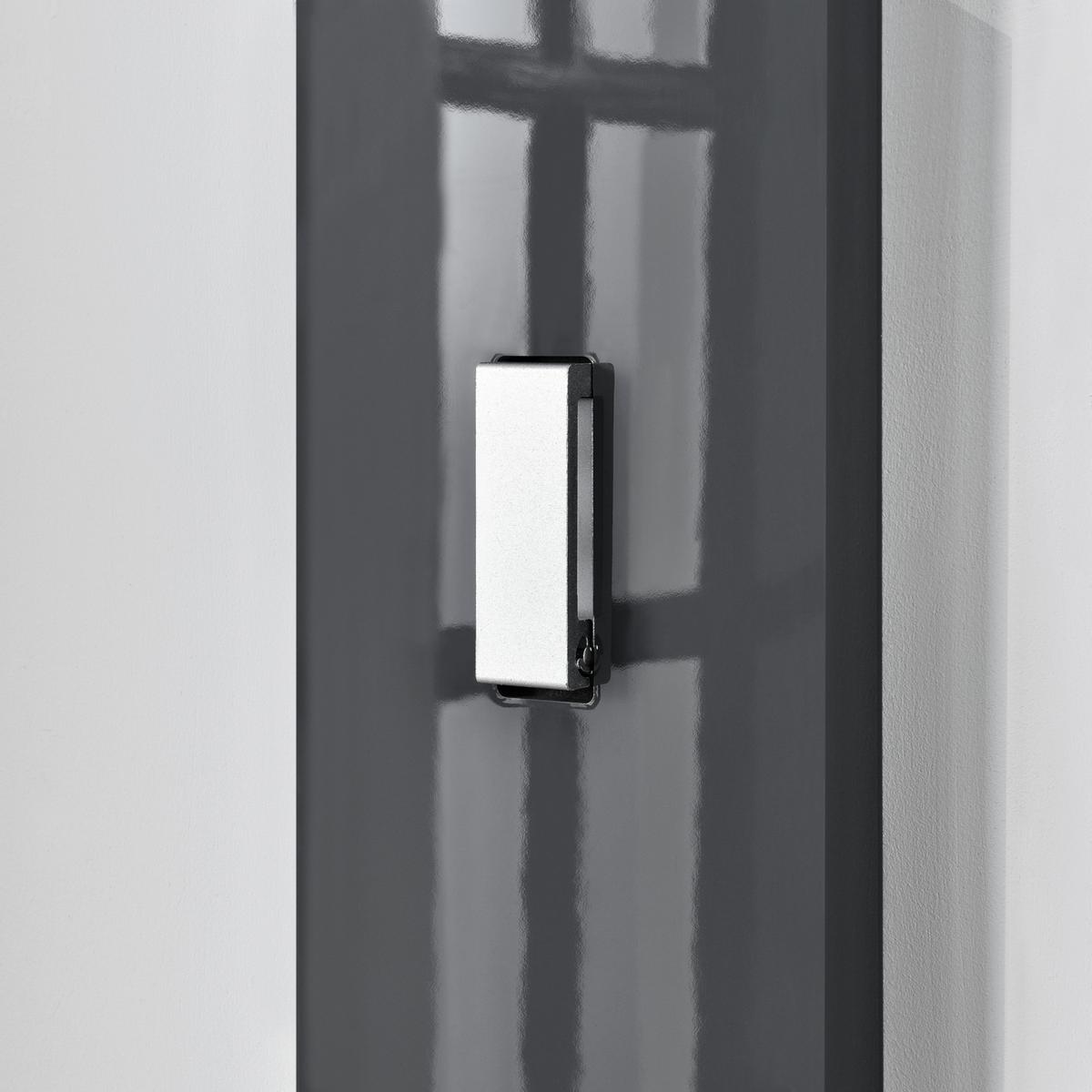 HAKENLEISTE Hansnes - Grau, Holzwerkstoff/Metall (15/165/3cm) - [en.casa]