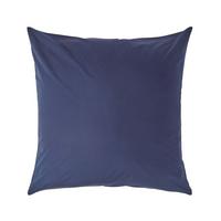 KISSENBEZUG Perkal, Ägyptische Baumwolle, Fadendichte 200 - Dunkelblau, Textil (60/60cm) - Homescapes