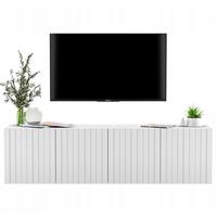 TV-SCHRANK Elpis Weiß Matt Glamour 150 cm - Weiß, Holzwerkstoff (150/37.5/36.5cm) - Meble Lindner