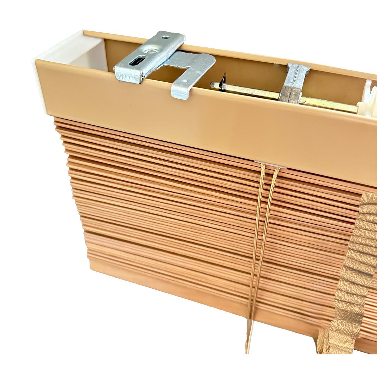HOLZJALOUSIE SolDecor BE5 75/250cm Weiß - Weiß, Naturmaterialien/Holz (75/250cm) - Sol Royal