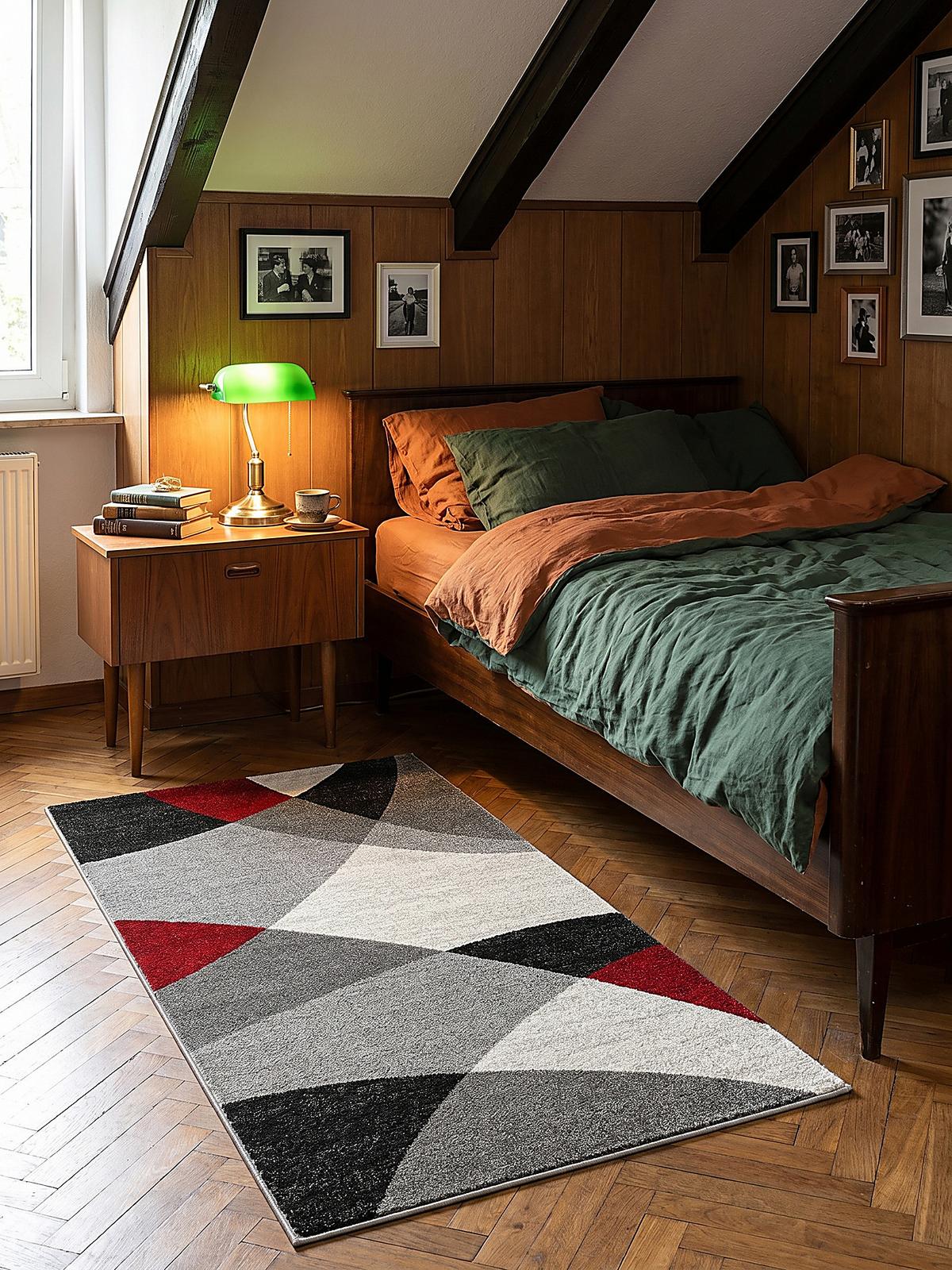 TEPPICH Niederflor Abstrakt THUR Polypropylen Grau 80 x 140 cm - Grau, Textil (80/140cm) - KADIMA DESIGN