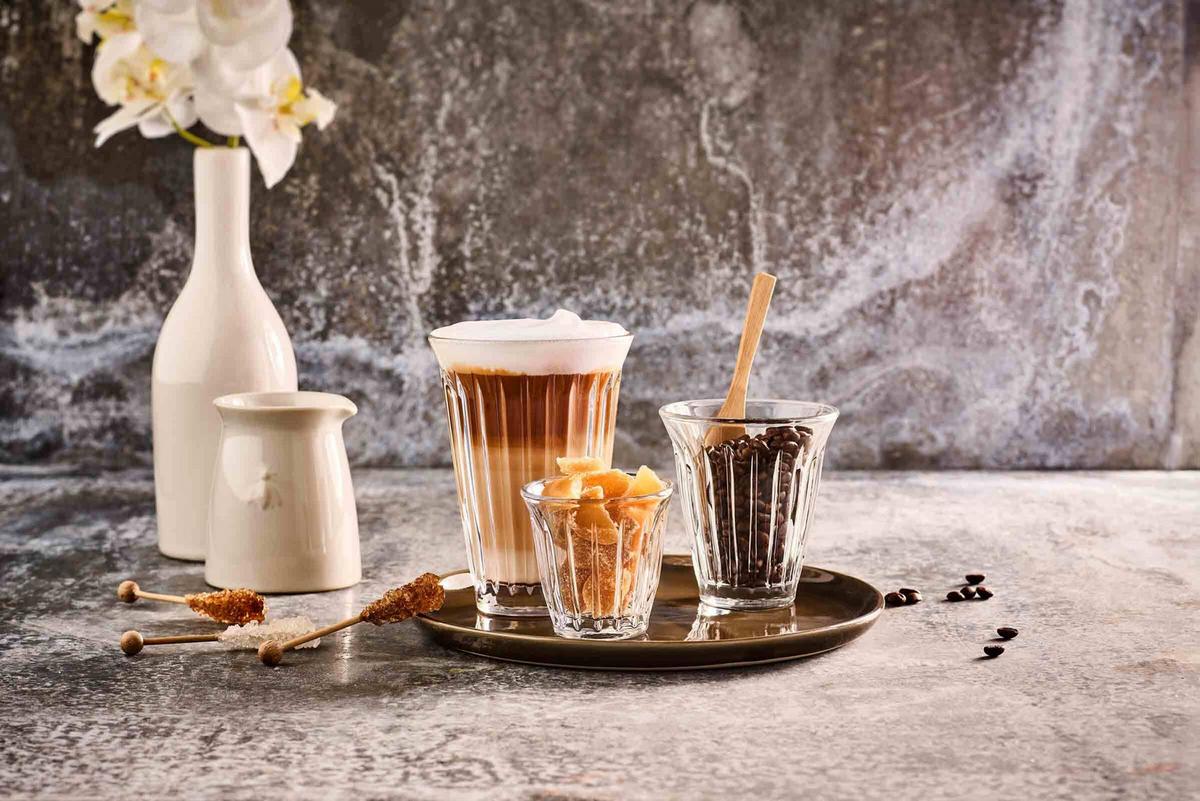 KAFFEEGLÄSER Zinc transparent 190 ml 6er Set - Transparent, Glas (0.19L) - La Rochère