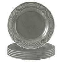 SPEISETELLER Beat Color Glaze Perlgrau ø 27,7 cm 6er Set - Grau, Keramik (27.7cm) - Seltmann Weiden
