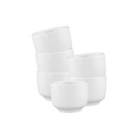 ESPRESSOTASSEN OHNE HENKEL Sento Home weiß 80 ml 6er Set - Weiß, Keramik (0.08L) - Seltmann Weiden