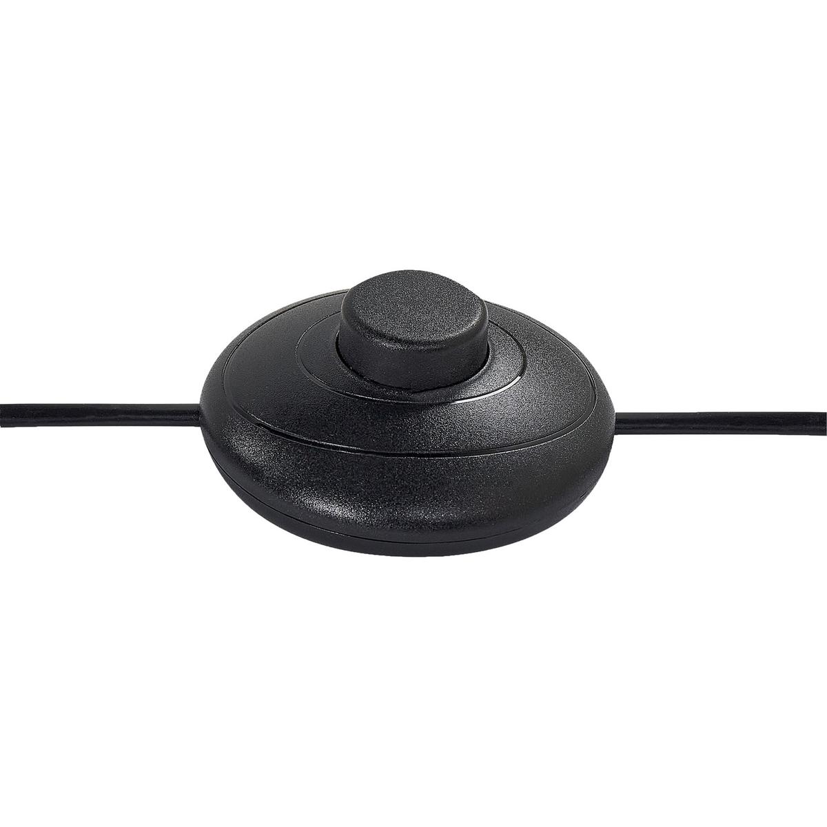 STEHLAMPE Beige/Schwarz Caroni - Beige/Schwarz, Metall (70/70/178cm) - Beliani
