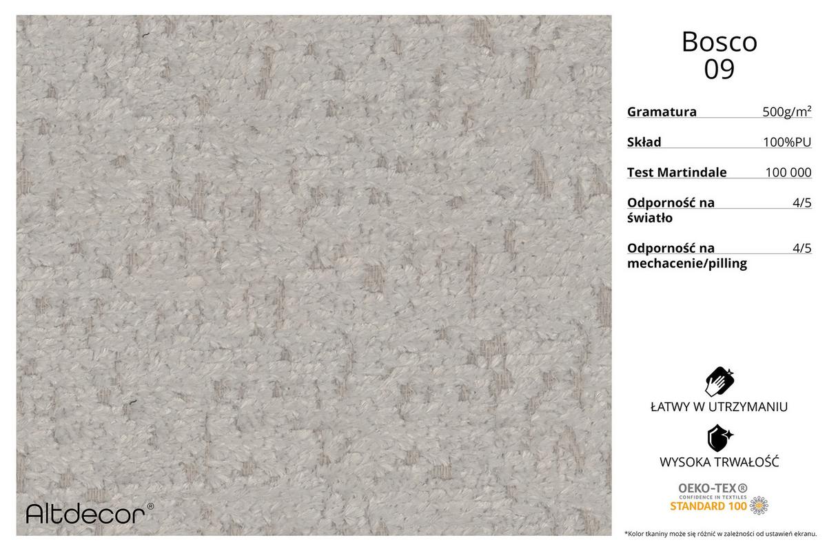 ECKSOFA mit Schlaffunktion Ottomane RECHTS OLEA-L2 321x164x75 Hellgrau Tissu - Silberfarben/Schwarz, Holzwerkstoff/Kunststoff (164/321cm) - ALTDECOR